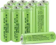 GENYESTAR AA Solar Battery NiMH AA 600mAh 1.2V Rechargeable AA Battery for Solar Lantern/String Light Replacement