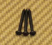 TMS-SM-B (3) Black Trapeze Tailpiece Mounting Screws