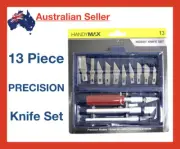 13 Piece Knife Set Slice Precision Cutter Blade Exacto Knife Architecture Model