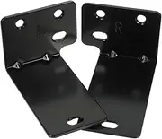 TEHAUX 2pcs Sound Bar Mount Bracket Floating Wall Shelf for Tv High Strength Material Space Saving Design Secure Speaker Mounting Entertainment Accessory