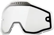 Replacement Clear Dual Lens w/ Vent For RC2/AC2/ST2 100% 59009-00001