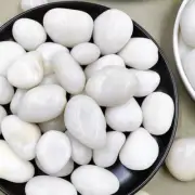 2lbs River Rocks, 1-2Inch Decorative Ornamental Natural Pebbles for Garden