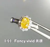 在飛比找Yahoo!奇摩拍賣優惠-【台北周先生】天然Fancy黃色鑽石 1克拉 黃鑽 濃郁VI