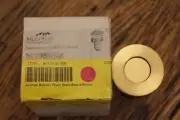 MT958/SB Mountain Plumbing Air Push Button - Flush, Brass Bass & Button