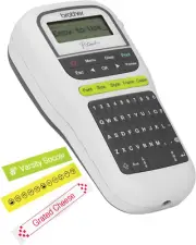 Brother PTH110 Portable Label Maker – Lightweight, One-Touch Printing