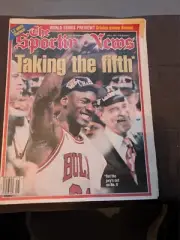 June 23 1997 The Sporting News Chicago Bulls Win 5th Title/ Michael Jordan