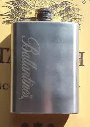 HIP FLASK BALLANTINE’S WHISKEY FLAGON NEVER BEEN USED