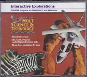 Holt Science & Technology Interactive Explorations PC CD-ROM **NEW**