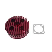 Red Racing CNC Cylinder Head fit 66cc / 80cc Gas Motorized Bicycle Racing Engine