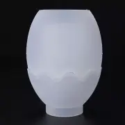 Egg Shape Candle Jar Mold Storage Box Silicone Mold with Lid Egg Candle Cup M:PW