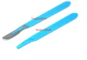 10-PK Disposable Scalpels with Blade #20 Surgical Dental Podiatry Instruments