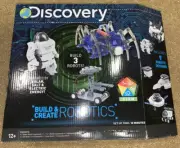 DISCOVERY BUILD AND CREATE ROBOTICS W/ 9 ROBOT DESIGNS Stem Brand New