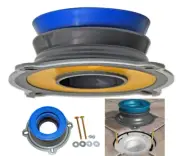 Perfect Seal Toilet Wax Ring, Fits All, Bolts Rubber Gaskets Toilet Install Kit