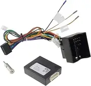 16Pin Car Wiring Harness Adapter Canbus Box Decoder Android Radio Power Cable Compatible for Mondeo S-MAX Compatible for Focus FD01.11