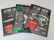 Star Trek and Klingon Ships Hardcover Books By Eaglemoss