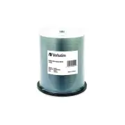 Verbatim 95251 100PK CD-R 52X 80 MIN WHITE INKJET PRINTABLE SPINDLE