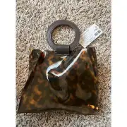 NWT Huda Beauty Leopard Print Tote Bag 【sold as it is】
