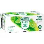 [Smirnoff] Smirnoff Pure Lime & Soda (10 Pack) Can 330mL