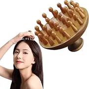 Healeved Wooden Massage Comb,Wooden Scalp Massager,Massage Body Brush,Scalp Massager Comb,Head Massage Comb,Handheld Wood Scalp Comb,Portable Hair Massage Brush,Hair Scalp Care Brush,Guasha Tool