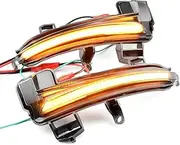 Compatible with Sk-oda Su-perb B8 A7 Dynamic LED Turn Signal Turn Signal Flashing Light Sequential Side Mirror 2016 2017 2018 2019