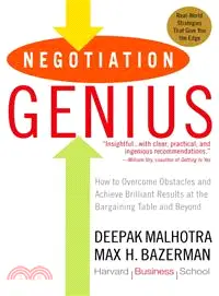 在飛比找三民網路書店優惠-Negotiation Genius ─ How to Ov