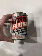 Gunk Motor Flush MF-2 Tin Can 30 FL OZ Full Can Vintage Antique Collector