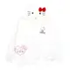 ♥小花花日本精品♥三麗鷗 Hello Kitty 休閒棉質造型連帽外套 白色 大臉 運動外套 薄外套 10413807