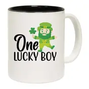 One Lucky Boy Irish St Patricks Day Ireland Mug Cup