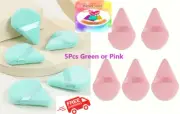 5 X Powder Puff Triangle Makeup Puff Soft Body Face Cosmetic Foundation Sponge
