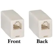 RJ11 / RJ12 6P6C - Straight - Telephone Inline Coupler MC-6P6C-ST
