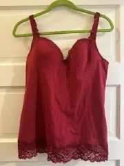 Soma Intimates Travelers Addison Camisole Bustier Rich Red 38B Retail $69