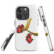 For iPhone 15 Pro Case, Shielding Cover, Letter L