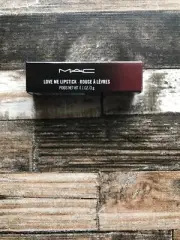 MAC Love Me Lipstick - Bated Breath 408 (medium dark plum)