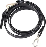 Homoyoyo Creative Adjustable Replacement Shoulder Bag Strap for Women Durable Bag Accessory with Golden Buckle Black Great Present Idea