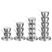Seasoning Condiment Pots Space Saving Seasoning Jar for Home Cooking Kitchen