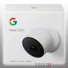 Google Nest Cam Outdoor Indoor 1080p HD Wireless Security Camera Battery 1 Pack