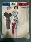 Vogue 1487 Dress Sewing Pattern RARE Size 14 Off Shoulder UNCUT 1960s Slip