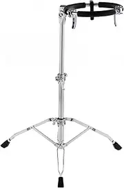 Meinl Percussion Doumbek Drum Stand – Also for IBO Drums – Fully Height and Angle Adjustable – with Foam Padded Ring – Musical Instrument Accessories, Chrome Plated Steel (TMID)
