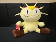 1999 Pokémon Meowth Hasbro TOMY Large 14" Jumbo Plush Nintendo NWT RARE