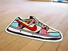 New SB Dunk Low Paris Hypebeast Floor Mat Accent Area Bedroom Rugs Area Carpets