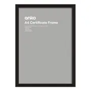 Norway Certificate Frame - A4, Black
