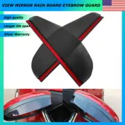 2* Car Mirror Rain Board Sun Visor Shade Shield Right Left Side Mirror Universal (for: Volvo)