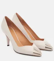 [Isabel Marant] Isabel Marant Palda leather pumps UK 6 white