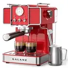 Galanz Retro Espresso Machine Milk Frother 15 Bar Pump Professional Cappuccino L