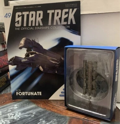 Star Trek Eaglemoss Magazine 49 ECS Fortunate NEW