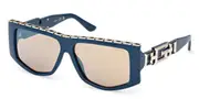 Guess GU7914 90G Men's Sunglasses Blue Size 58