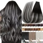 Russian Tape In Real 100% Remy Human Hair Extensions THICK Skin Wefted Full Head