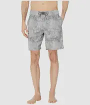 $135 Rip Curl Men's Gray Swimwear Swimming Swim Trunks Surf Board Shorts Size 32