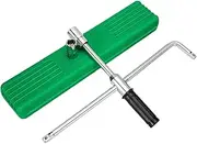 Professional Lug Nut Wrench, Portable Wheel Wrench Set, Lug Nut Wrench With Storage Box, Car Wheel Repair Tool, RV Wheel Socket Set, Motorcycle Lug Wrench, Cycle Repair Wrench Kit