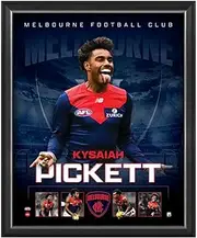 Kysaiah Pickett Melbourne Demons Official Licensed AFL Print Framed